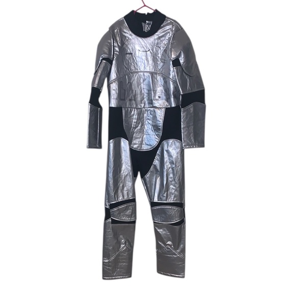 Disney Store Star Wars Captain Phasma Costume Child Size Small 7/8 Bodysuit Only - Picture 1 of 7
